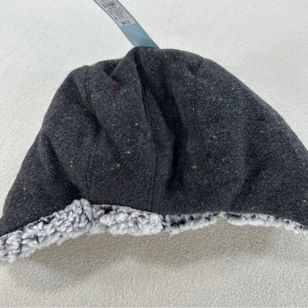 Cat & Jack Charcoal and Light Gray Hat with Ears. Sz 12-24 Months NWT